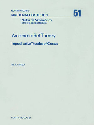 cover image of Axiomatic Set Theory